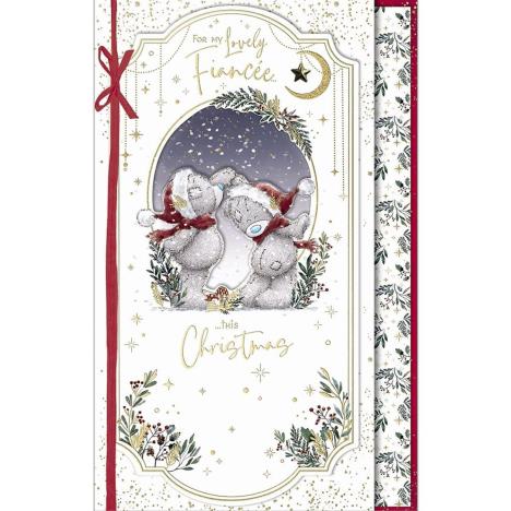 Lovely Fiancee Handmade Me to You Bear Christmas Card